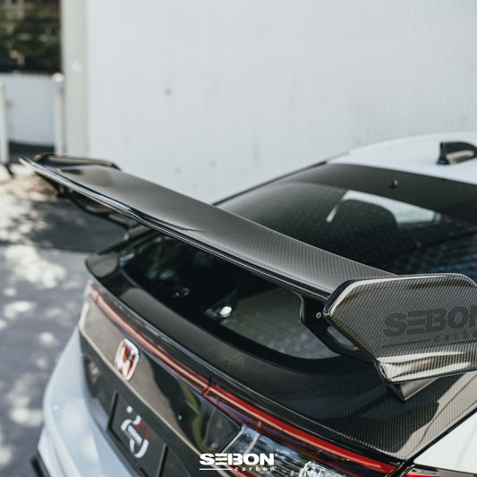 MB-Style Carbon Fiber Rear Spoiler For 2023-2024 Honda Civic Type R