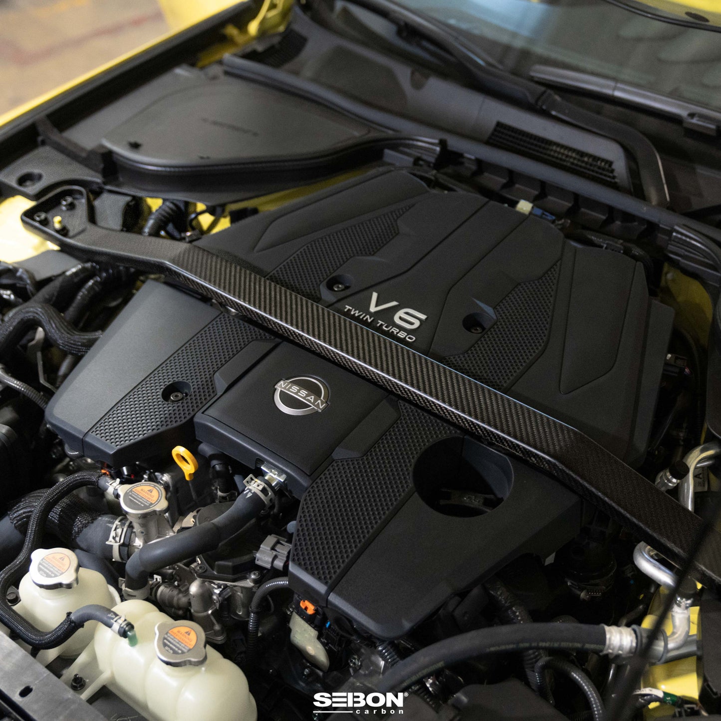 Carbon Fiber Front Strut Brace For 2023-2024 Nissan Z