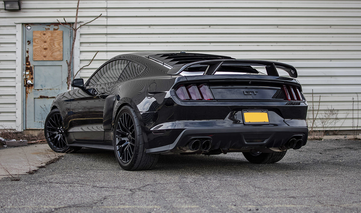 2015 - 2023 Mustang Fiberglass Type-AT Rear Spoiler