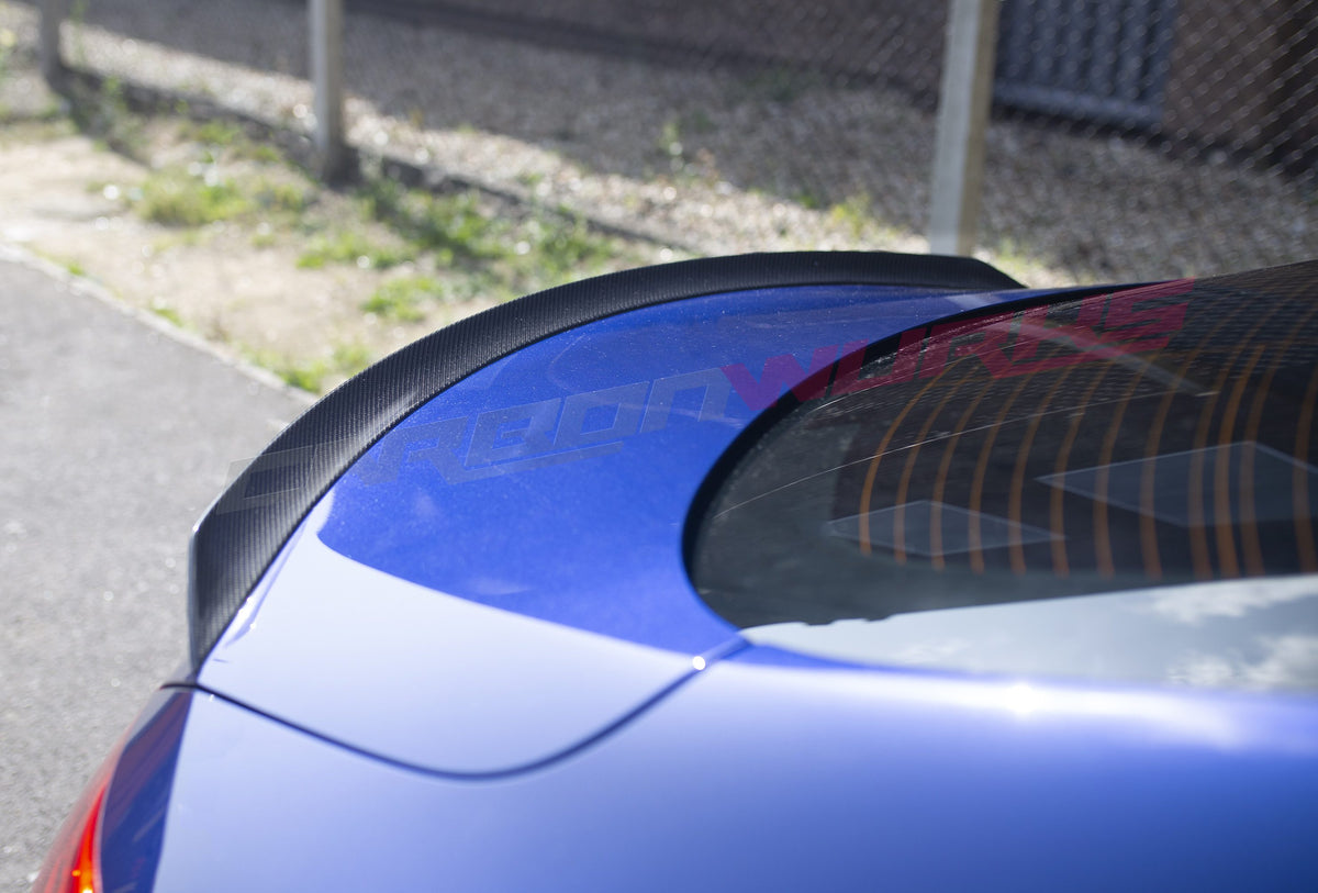 MERCEDES C CLASS COUPE CARBON FIBRE REAR BOOT SPOILER
