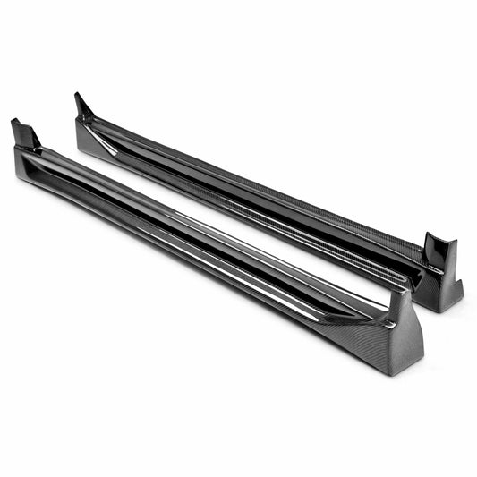 CW-Style Carbon Fiber Side Skirts For 2006-2007 Subaru Impreza / WRX