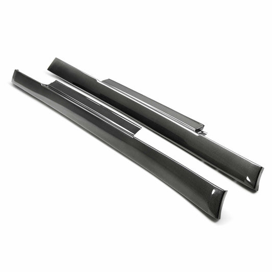 OEM-Style Carbon Fiber Side Skirts For 2009-2016 Nissan GT-R