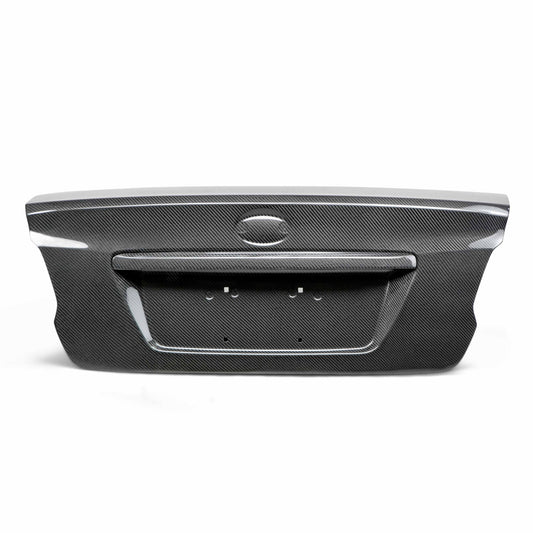 Seibon OEM-style carbon fiber trunk lid for Subaru WRX STI - view 2