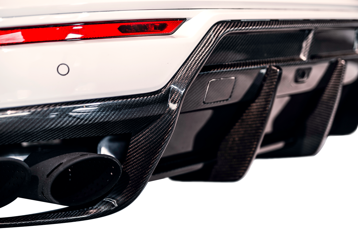 Urus Carbon Fiber Rear Diffuser Lower Fits 2019-2024