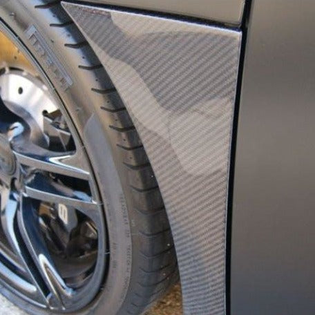 Audi R8 2007-2015 Carbon Fiber Fender Lets (2PC)