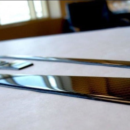 2-Piece Rear Door Trim Replacement In Carbon Fiber / Fits R8 2007-2014