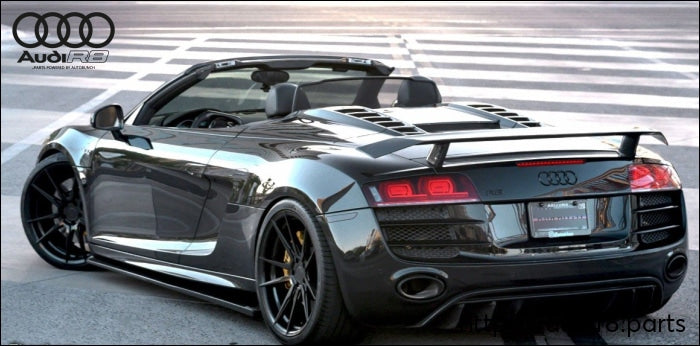 2-Piece Side Skirt Splitter / Fits R8 Coupe & Spyder V8/v10 2007-2015 Skirts