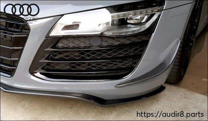 2-Piece Winglets In Carbon Fiber / Fits All R8 2007-2015