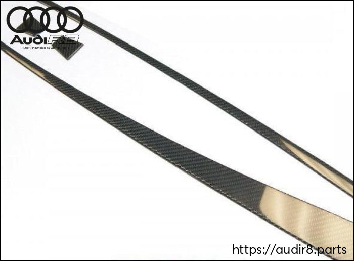 Audi R8 2007-2015 Carbon Fiber Door Trim (4PC)