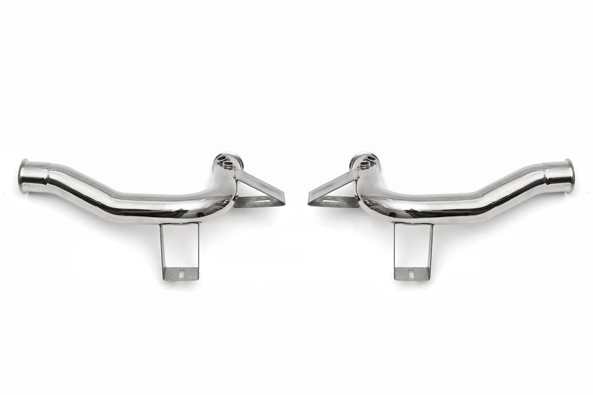 Autobunch ® 2004-2008 Lamborghini Gallardo Muffler Bypass Pipes with Secondary Valve Bypass