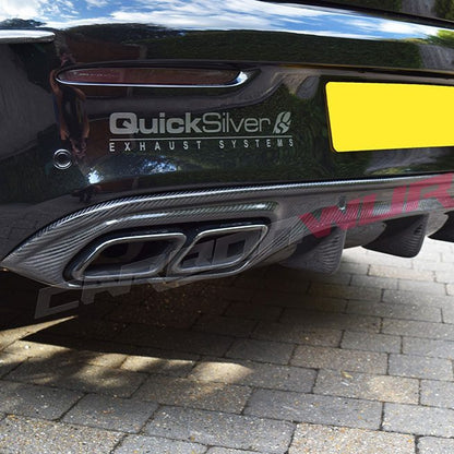 MERCEDES C63 COUPE & CONVERTIBLE CARBON FIBRE REAR DIFFUSER