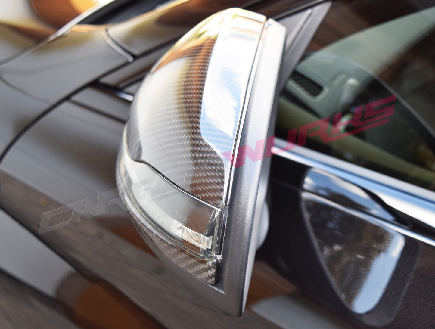 MERCEDES C / E / S / GLC CLASS CARBON FIBRE MIRRORS