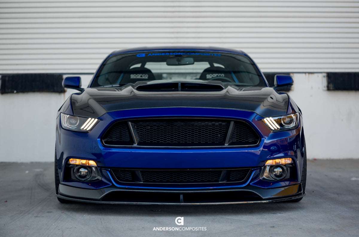 2015 - 2017 Mustang Carbon Fiber Fog Light Surrounds
