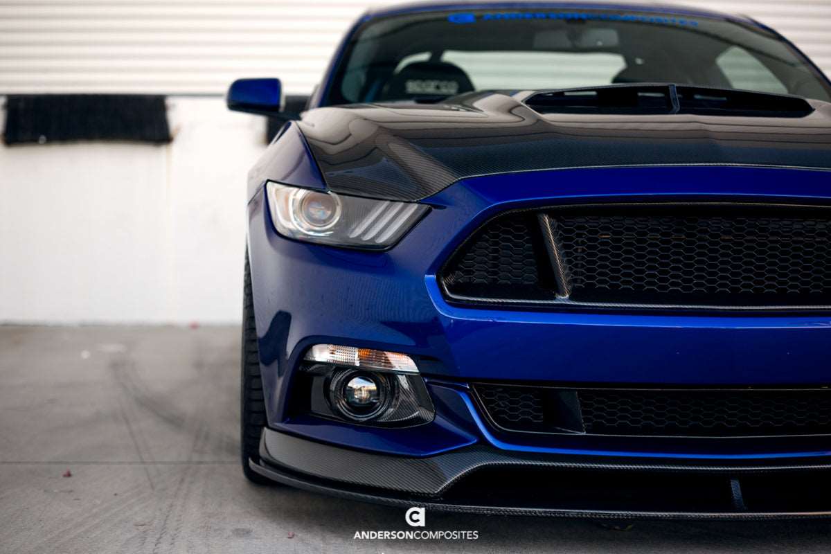 2015 - 2017 Mustang Carbon Fiber Fog Light Surrounds