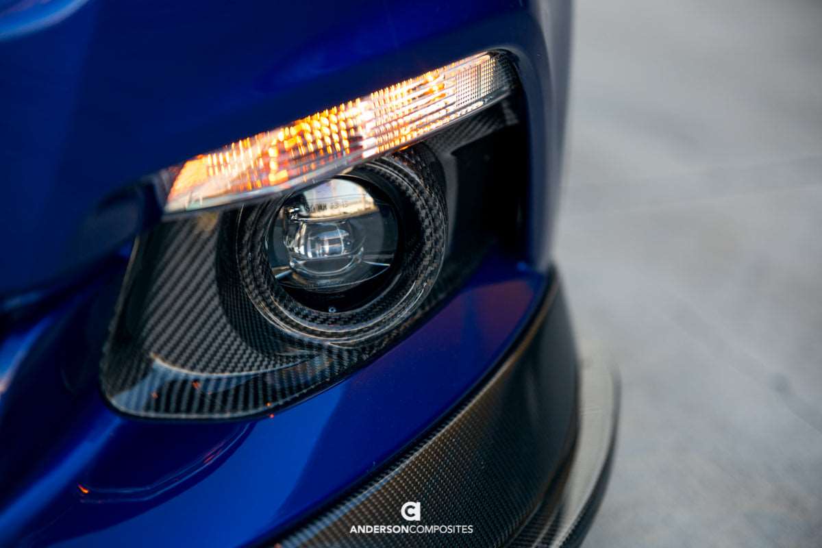 2015 - 2017 Mustang Carbon Fiber Fog Light Surrounds