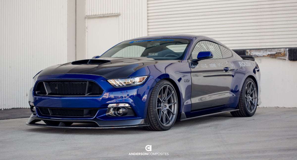 2015 - 2017 Mustang Carbon Fiber Fog Light Surrounds