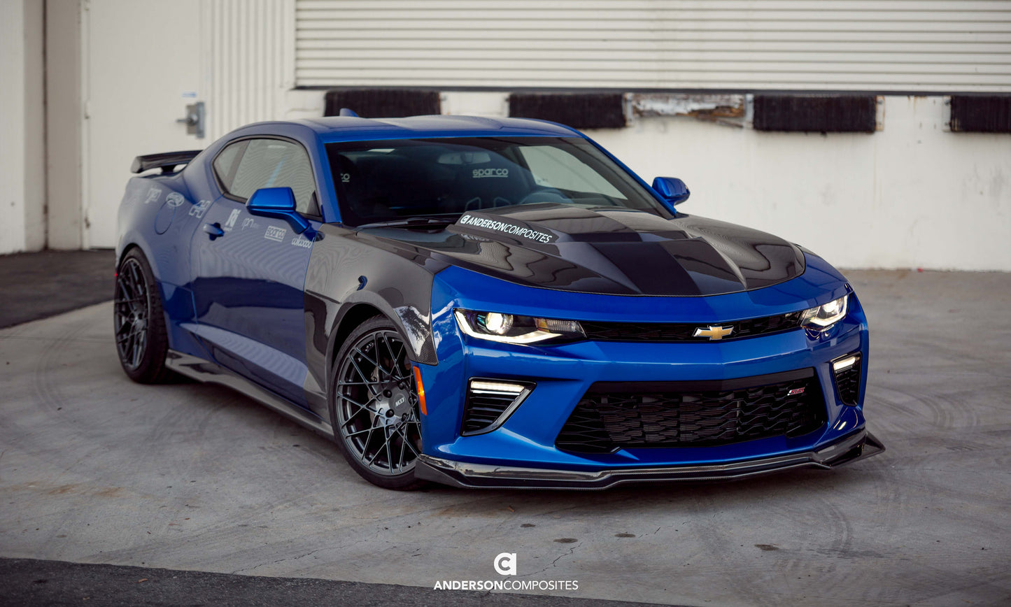 2016 - 2024 Camaro Carbon Fiber Type-SS Fenders (Pair)
