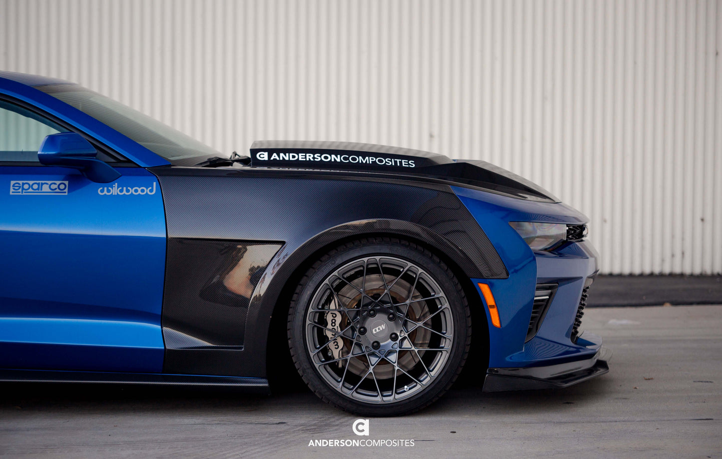 2016 - 2024 Camaro Carbon Fiber Type-SS Fenders (Pair)