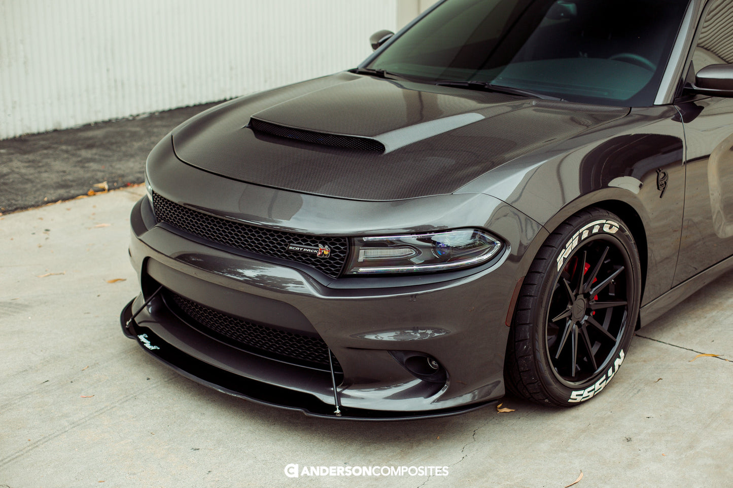 2015 - 2023 Dodge Charger Type-DM (Demon Style) Carbon Fiber Hood