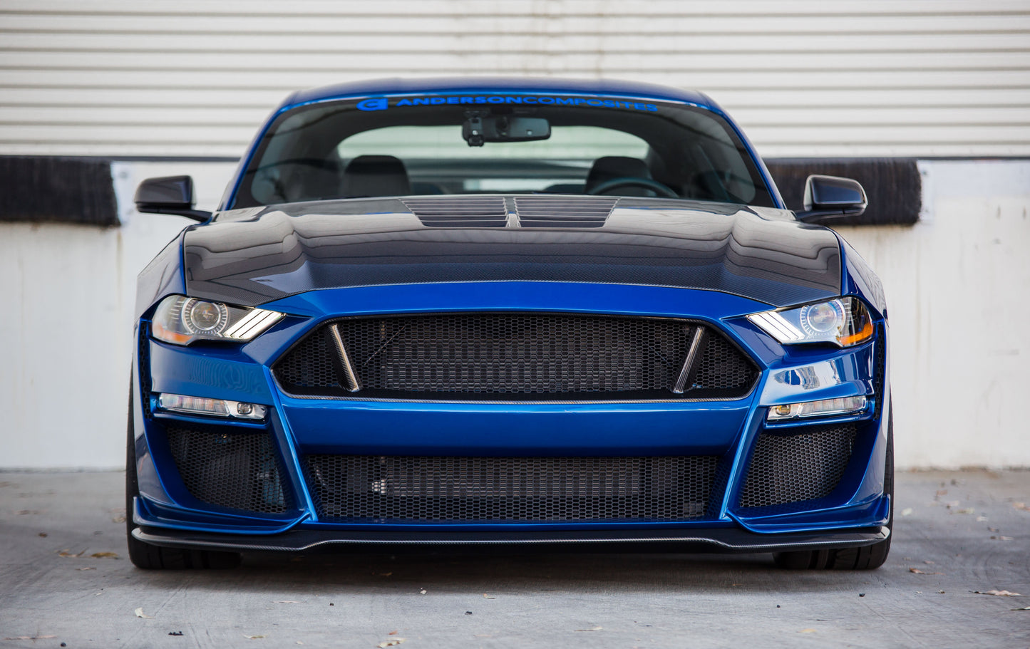 2018 - 2023 Ford Mustang Double-Sided Type-GT5  Carbon Fiber Hood