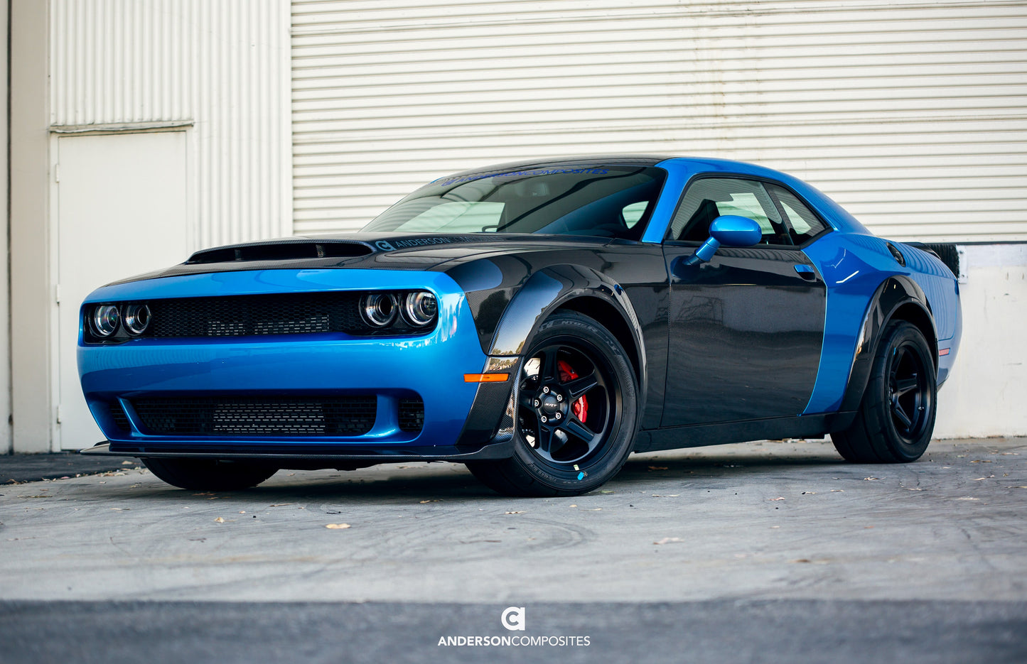 2015 - 2023 Dodge Challenger Carbon Fiber Doors (Pair)