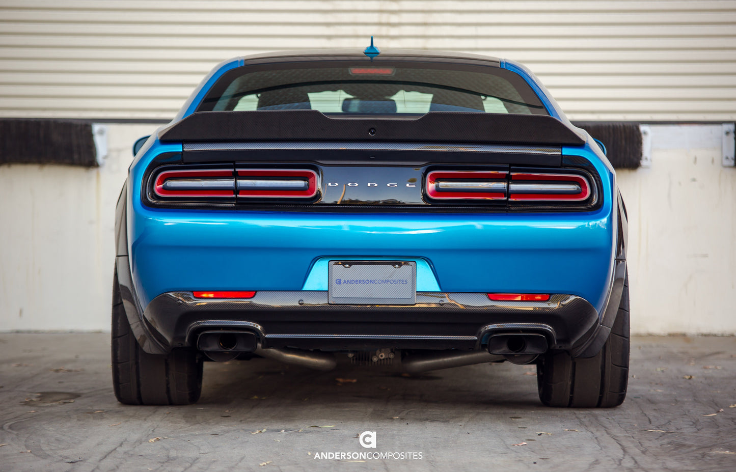 2018 - 2023 Dodge Challenger Hellcat Widebody / Demon / Redeye Carbon Fiber Rear Valance