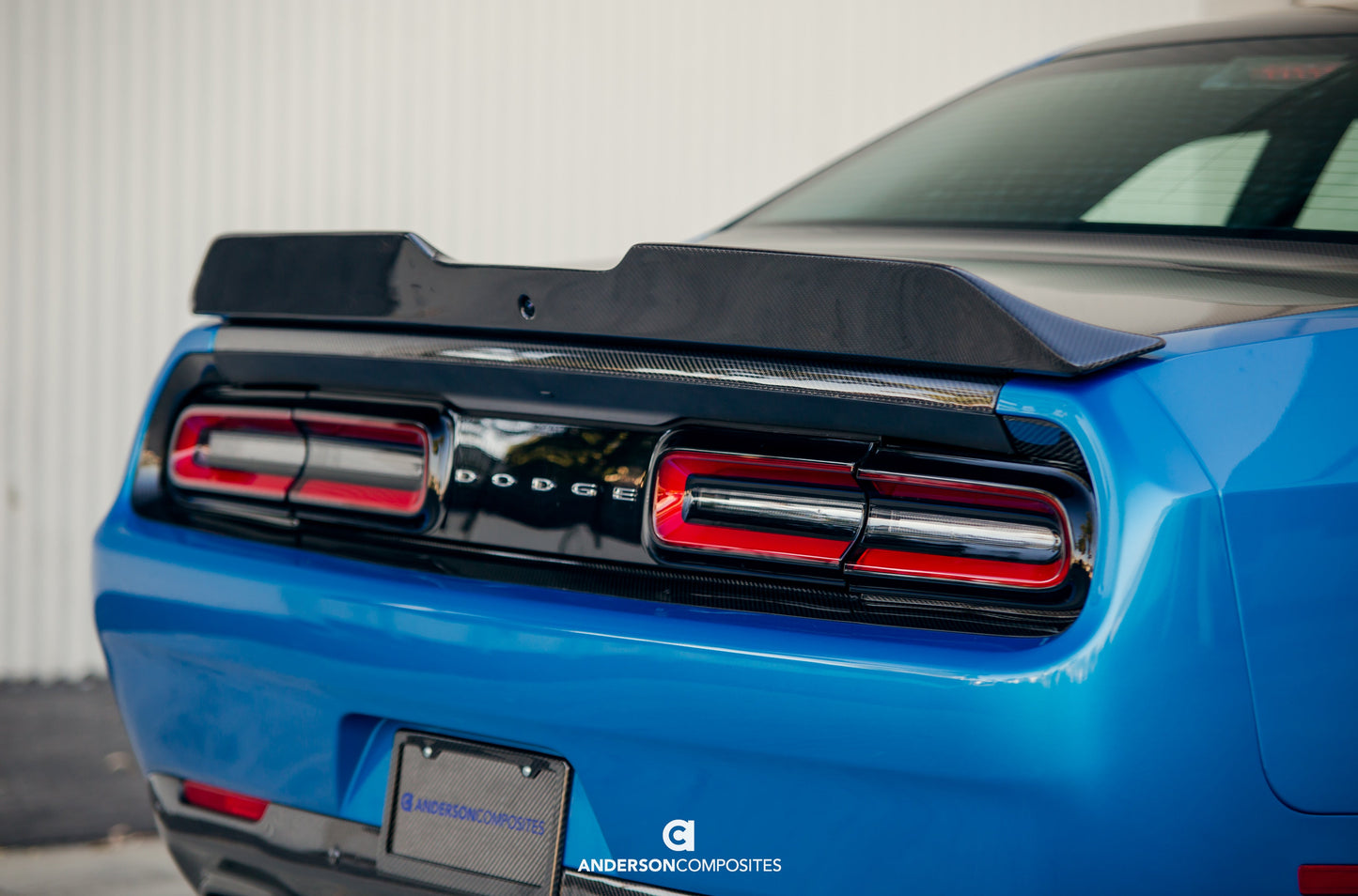 2018 - 2023  Dodge Challenger Type-SA Carbon Fiber Rear Spoiler