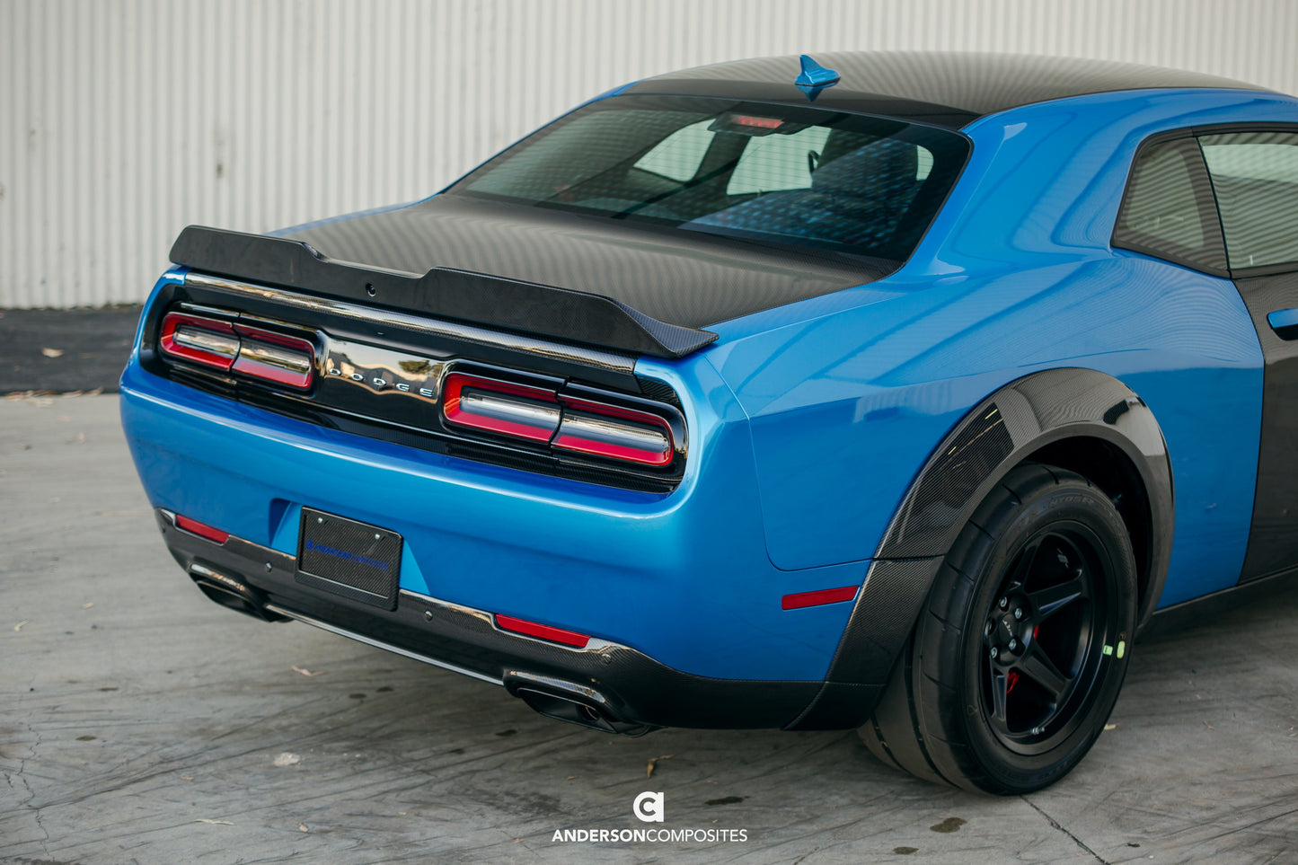 2018 - 2023  Dodge Challenger Type-SA Carbon Fiber Rear Spoiler