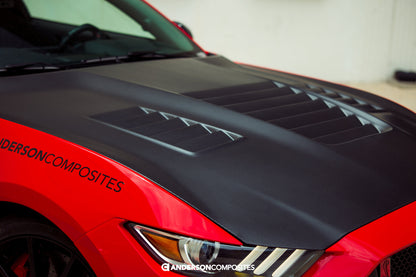 2015 - 2020 Shelby GT350 Dry Carbon Fiber Hood