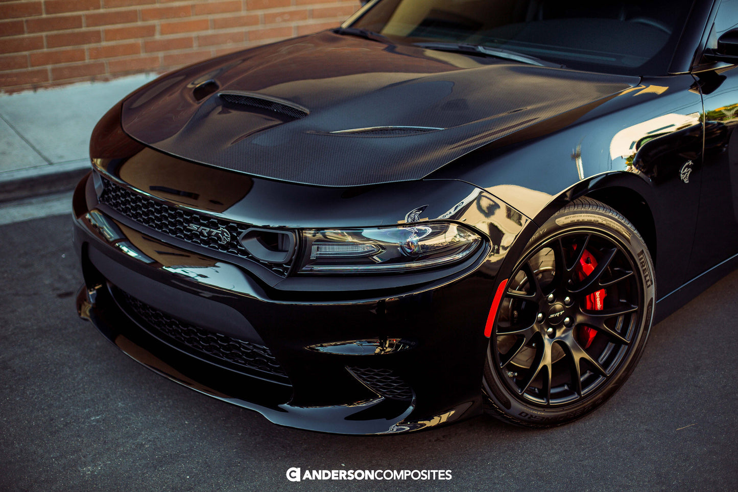 2015 - 2023 Dodge Charger Hellcat Type-OE Carbon Fiber Hood