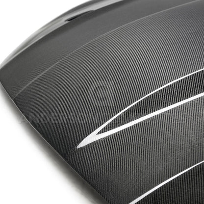 2018-2023 FORD MUSTANG COBRA JET CARBON FIBER HOOD - FORD PERFORMANCE