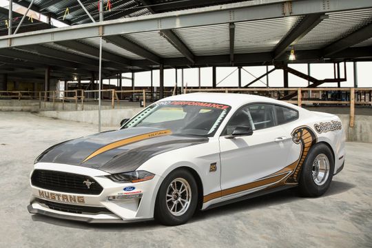 2018-2023 FORD MUSTANG COBRA JET CARBON FIBER HOOD - FORD PERFORMANCE