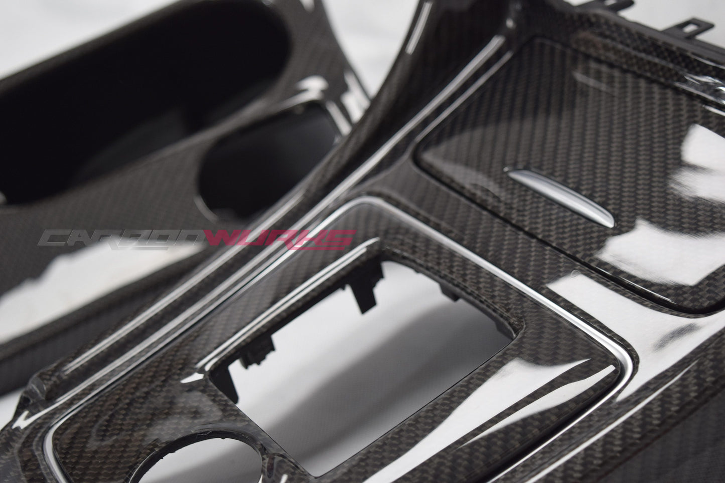 MERCEDES A45 / CLA45 / GLA45 CARBON FIBRE CENTRE CONSOLE