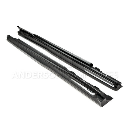 2014 - 2015 Camaro Z28 Carbon Fiber Side Skirts