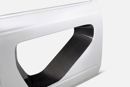 2021 - 2024 Ford Bronco Fiberglass Halo Doors with Carbon Fiber Inserts (2-Door)