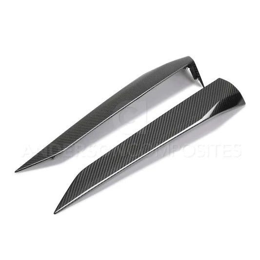 Anderson Composites carbon fiber door handle covers for Corvette C8