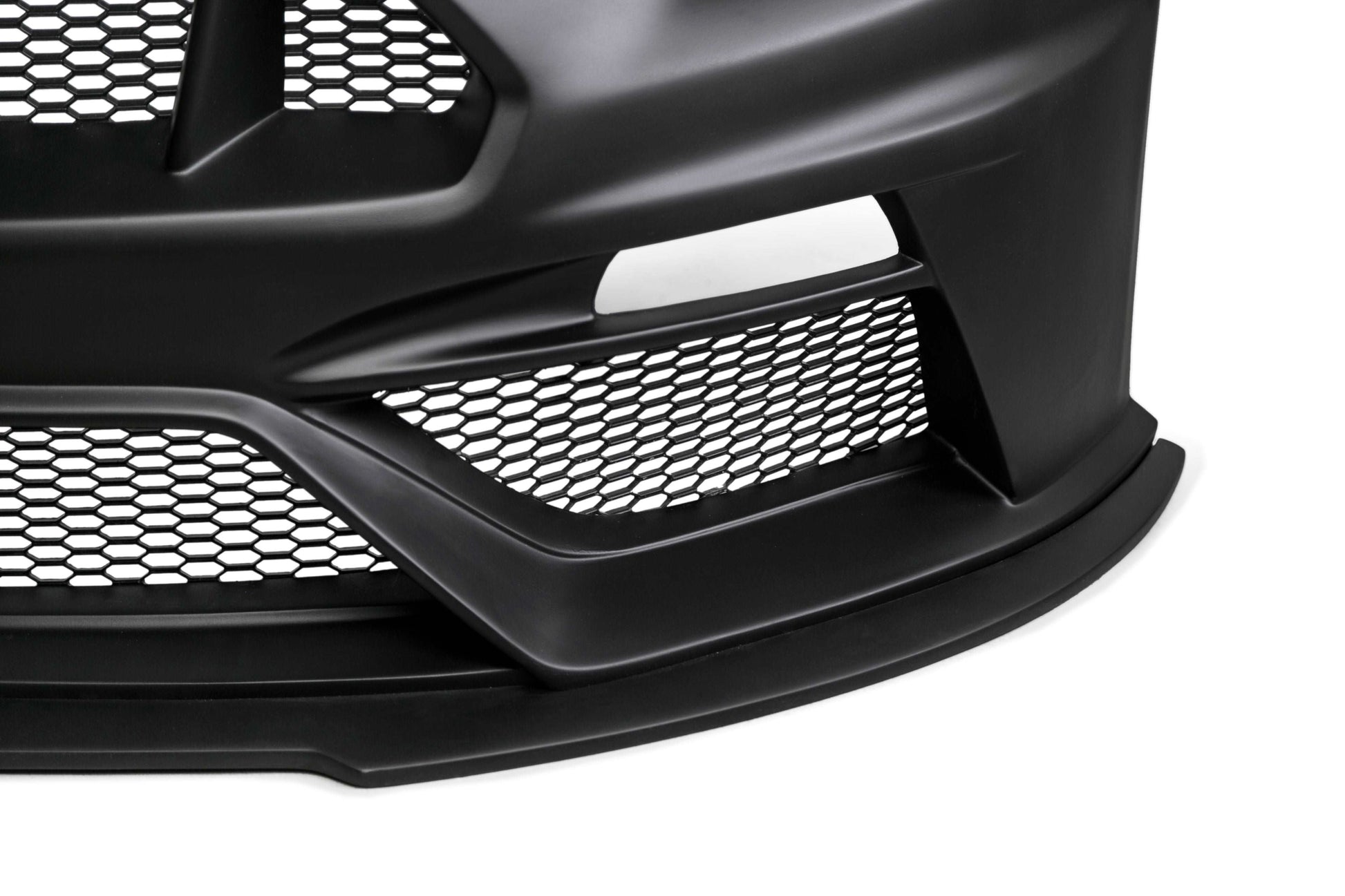 2015 - 2017 MUSTANG FORD GT STYLE MUSTANG FIBERGLASS FRONT BUMPER WITH FRONT LIP