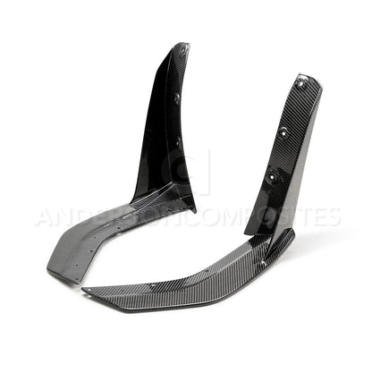 2020 - 2023 Mustang Shelby GT500 Front Splitter Wickers