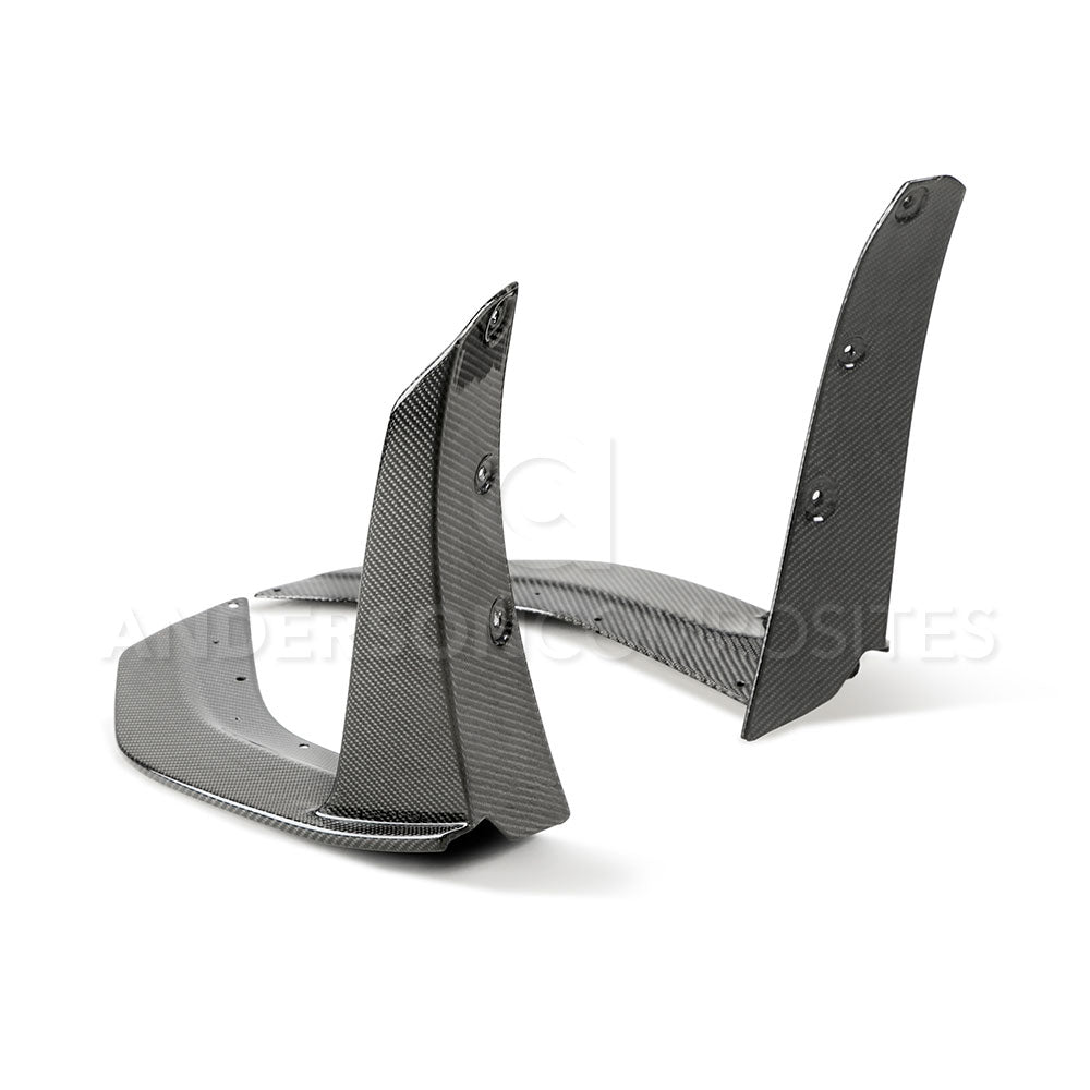 2020 - 2023 Mustang Shelby GT500 Front Splitter Wickers