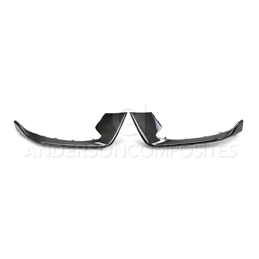 Anderson Composites carbon fiber bumper inserts for Mustang GT350 – view 2