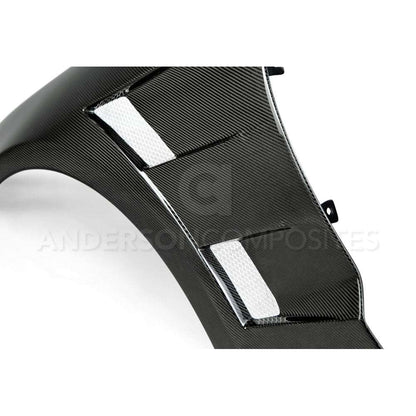2015 - 2017 Mustang Carbon Fiber Type-AT Front Fenders (Pair)
