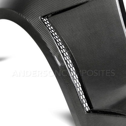 2016 - 2024 Camaro Carbon Fiber Type-SS Fenders (Pair)