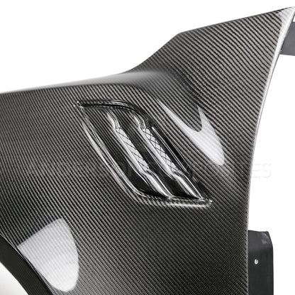 2017 - 2020 FORD RAPTOR TYPE-WIDE CARBON FIBER FRONT FENDERS (PAIR)