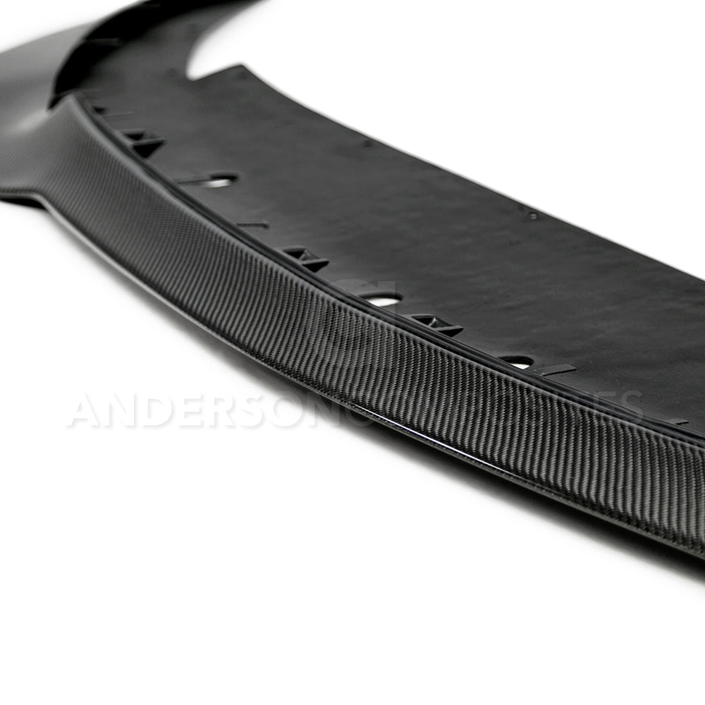 2015 - 2020 Mustang Shelby GT350R Carbon Fiber Front Splitter (1 PC)