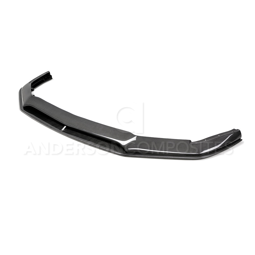 2018 - 2023 FORD MUSTANG TYPE-AR CARBON FIBER FRONT CHIN SPLITTER (PP1)
