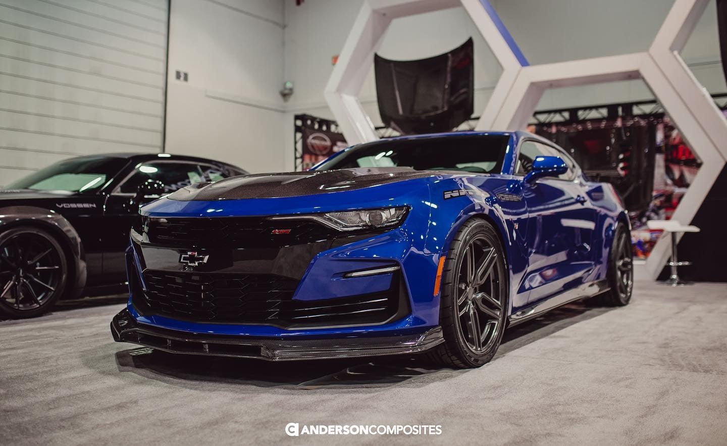 2019 - 2024 Chevrolet Camaro SS Type-SS Carbon Fiber Lower Front Chin Spoiler