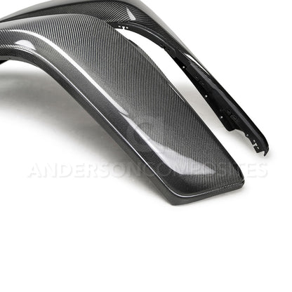 2020 - 2024 Jeep Gladiator  (JT) Carbon Fiber Front Fender Flares (Pair)