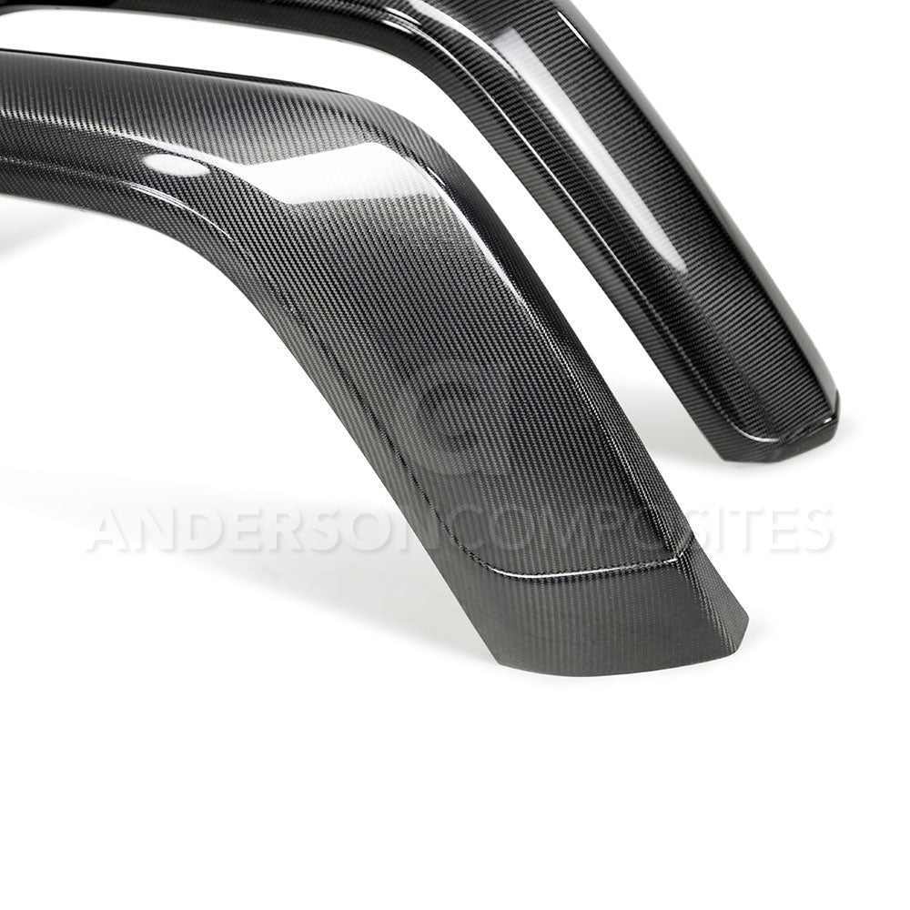 2020-2024 Jeep  Gladiator (JT) Carbon Fiber Rear Fender Flares (Pair)