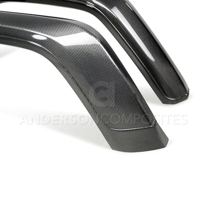 2020-2024 Jeep  Gladiator (JT) Carbon Fiber Rear Fender Flares (Pair)