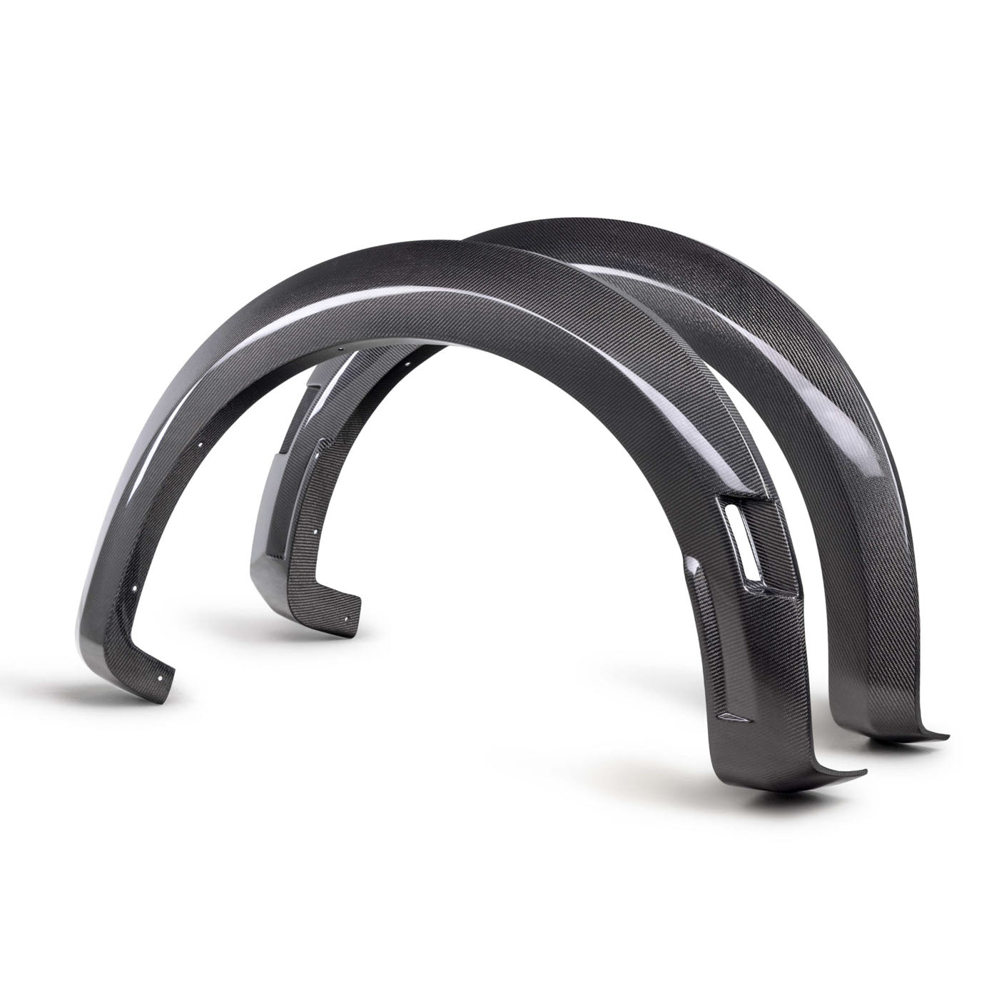 2021-2023 FORD F-150 RAPTOR CARBON FIBER TYPE-OE REAR FENDER FLARES (PAIR)